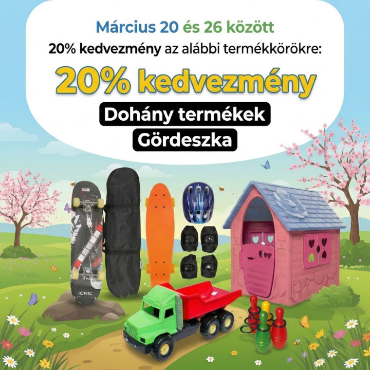 20% kedvezmény